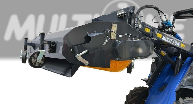 Sweeper With Collector Box